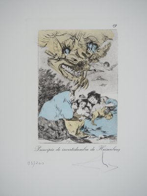 Salvador Dali, The Feast, Original Engraving-KHH-2039248