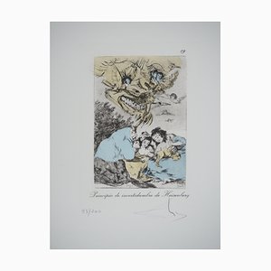 Salvador Dali, The Feast, Original Engraving-KHH-2039248