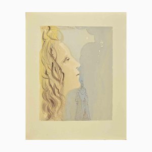 Salvador Dali, The Greatest Beauty of Beatrice, Woodcut, 1963-ZCI-2029346