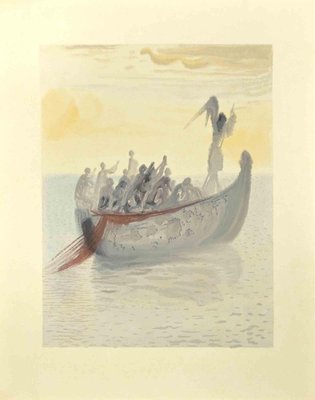 Salvador Dali, The Ship of Souls, Woodcut, 1963-ZCI-2029302