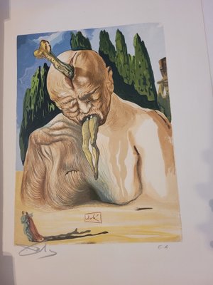 Salvador Dali, Un Diable Logicien, Lithograph, 20th Century-SYQ-1748050