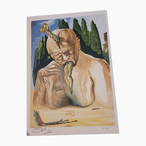 Salvador Dali, Un Diable Logicien, Lithograph, 20th Century-SYQ-1748050