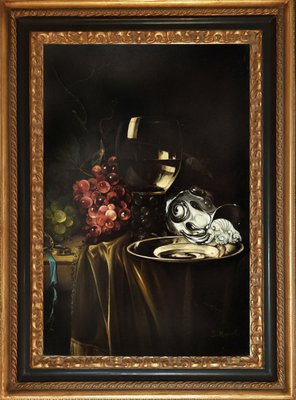 Salvatore Marinelli, Italian Still Life, 2007, Oil on Canvas, Framed-YUW-1298462