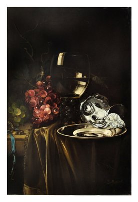 Salvatore Marinelli, Italian Still Life, 2007, Oil on Canvas, Framed-YUW-1298462