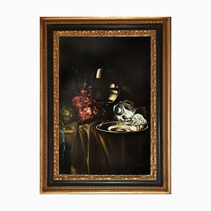 Salvatore Marinelli, Italian Still Life, 2007, Oil on Canvas, Framed-YUW-1298462