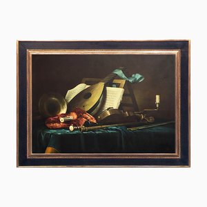 Salvatore Marinelli, Italian Still Life, 2010, Oil on Canvas, Framed-YUW-1298476