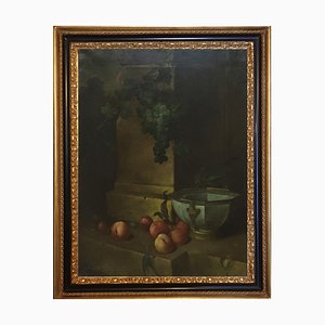 Salvatore Marinelli, Italian Still Life, Oil on Canvas, Framed-YUW-1298452