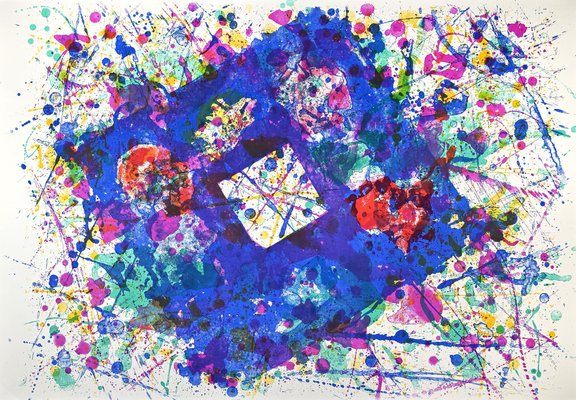 Sam Francis, Untitled, Original Lithograph, 1980-ZCI-1162695