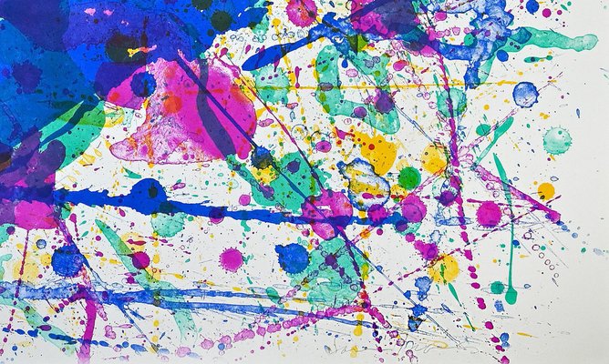 Sam Francis, Untitled, Original Lithograph, 1980-ZCI-1162695