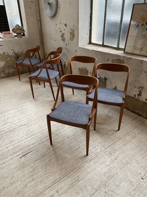 Samcom Dining Chairs by Johannes Andersen for Udulm, 1960s, Set of 6-LCU-2024752