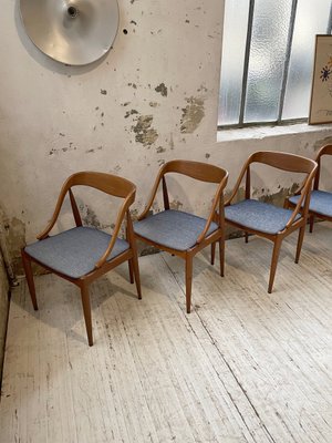 Samcom Dining Chairs by Johannes Andersen for Udulm, 1960s, Set of 6-LCU-2024752