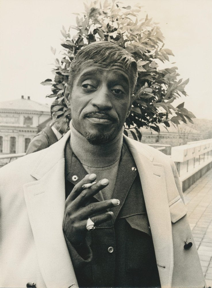 Sammy Davis Jr. Smoking, Photograph