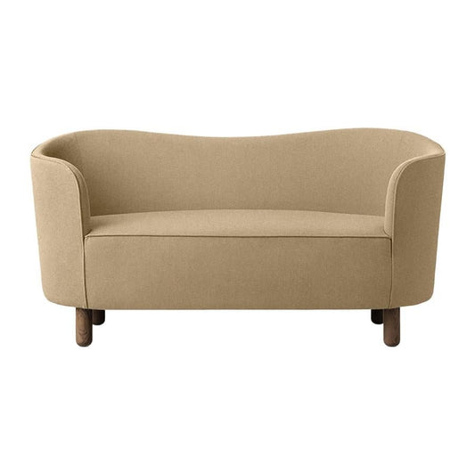 Sand and Smoked Oak Raf Simons Vidar 3 Mingle Sofa by Lassen