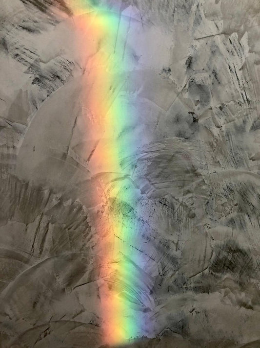 Sandra Salamonová, Rainbow on the Wall, 2021