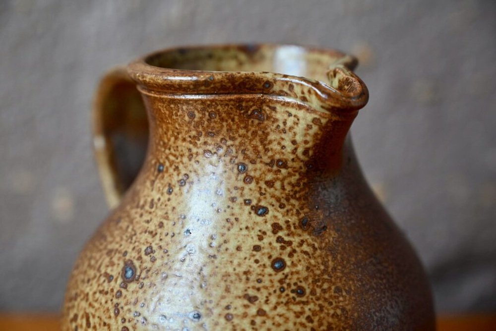 Sandstone Pitcher by Charles Gaudry, 1960s