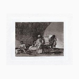 Sanos y Enfermos - Original Etching by Francisco Goya - 1863 1863-ZCI-761566