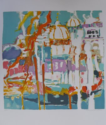 Sans Titre 2 Lithograph by Denise Bourdouxhe-KHH-545058