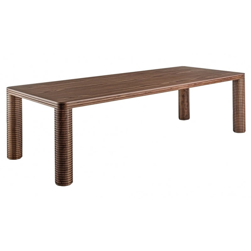 Sansiro - Walnut Dining Table by Porada