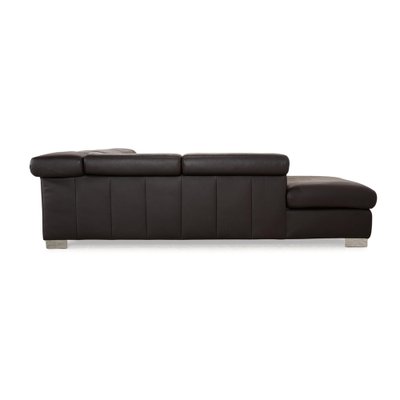 Santos Leather Corner Sofa in Brown from Ewald Schillig-RQW-2036335