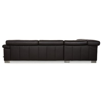 Santos Leather Corner Sofa in Brown from Ewald Schillig-RQW-2036335