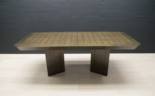 Saporiti Dining Table in Birds-Eye Maple by Giovanni Offredi-KQB-1776680