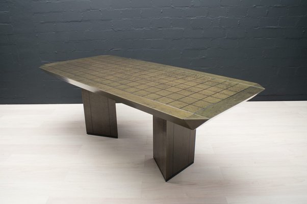 Saporiti Dining Table in Birds-Eye Maple by Giovanni Offredi-KQB-1776680