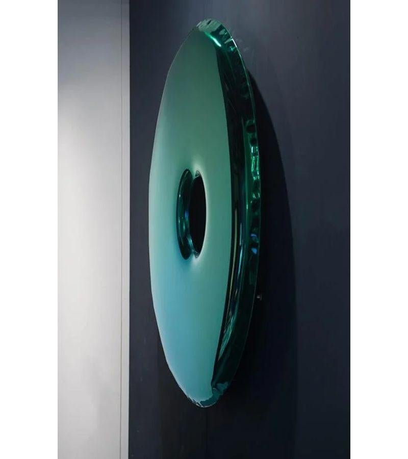 Sapphire Rondo 150 Wall Mirror by Zieta