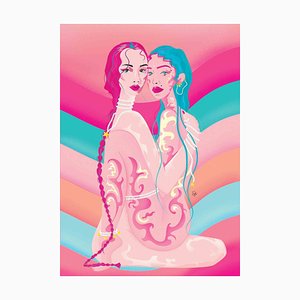 Sara Franzese, Colorful Souls, Giclée Print, 2022-ZCI-1759279