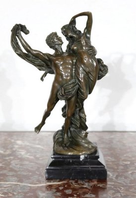 Sartorisio, Couple de danseurs enlacés, 1900, Bronze Sculpture-RVK-1137301