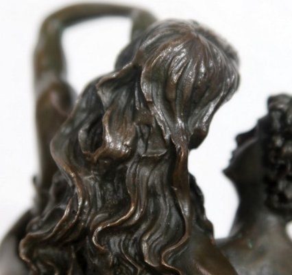 Sartorisio, Couple de danseurs enlacés, 1900, Bronze Sculpture-RVK-1137301