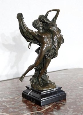 Sartorisio, Couple de danseurs enlacés, 1900, Bronze Sculpture-RVK-1137301