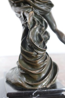 Sartorisio, Couple de danseurs enlacés, 1900, Bronze Sculpture-RVK-1137301