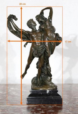 Sartorisio, Couple de danseurs enlacés, 1900, Bronze Sculpture-RVK-1137301