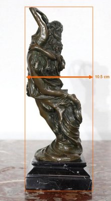 Sartorisio, Couple de danseurs enlacés, 1900, Bronze Sculpture-RVK-1137301