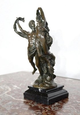 Sartorisio, Couple de danseurs enlacés, 1900, Bronze Sculpture-RVK-1137301