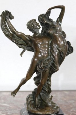 Sartorisio, Couple de danseurs enlacés, 1900, Bronze Sculpture-RVK-1137301