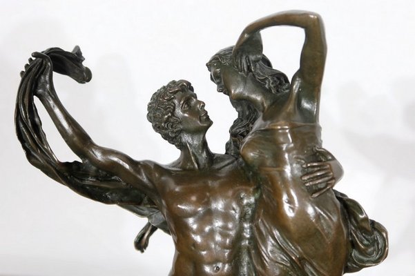 Sartorisio, Couple de danseurs enlacés, 1900, Bronze Sculpture-RVK-1137301