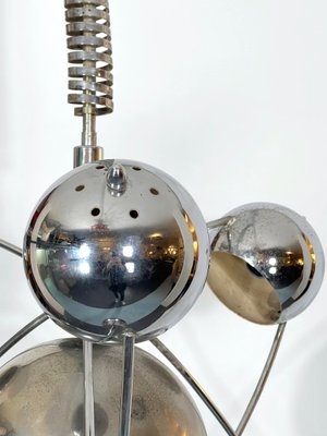 Satellite Chrome Chandelier by Goffredo Reggiani, 1960s-OT-1179378