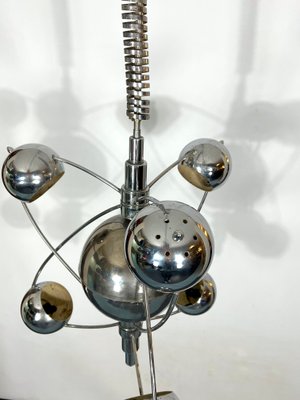 Satellite Chrome Chandelier by Goffredo Reggiani, 1960s-OT-1179378