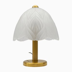 Satin Glass Table Lamp from Peill & Putzler, 1960s-KQB-1802401