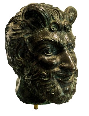 Satiro - Original Bronze Sculpture by Giulio Aristide Sartorio-ZCI-759340