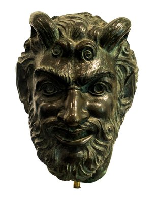 Satiro - Original Bronze Sculpture by Giulio Aristide Sartorio-ZCI-759340