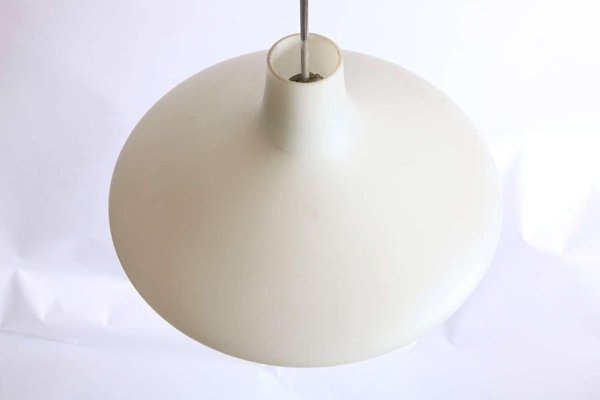 Saturn Opal Glass Pendant Lamp, 1960s-KL-884093