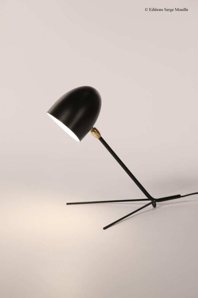 Saturn Table Lamp by Serge Mouille