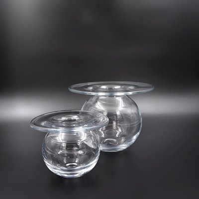 Saturn Vases by Nanny Still for Riihimäki Lasi, 1960s, Set of 2-NYF-2019141