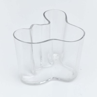 Savoy Glass Bowl by Alvar Aalto, 1960s-WM-1350908