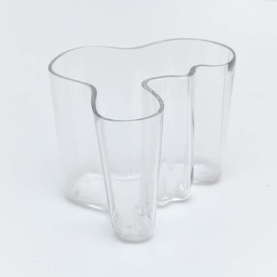 Savoy Glass Bowl by Alvar Aalto, 1960s-WM-1350908