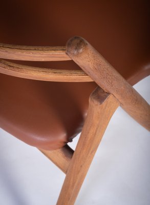 Sawbuck Dining Chair in Teak by Hans J. Wegner-ZGQ-1734443