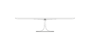 Bourgeois Oval Table — Baxter
