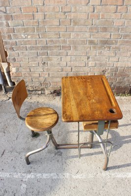 Scalable Office Desk by Jacques Hitier for Mobilor, 1950s-XIJ-787297